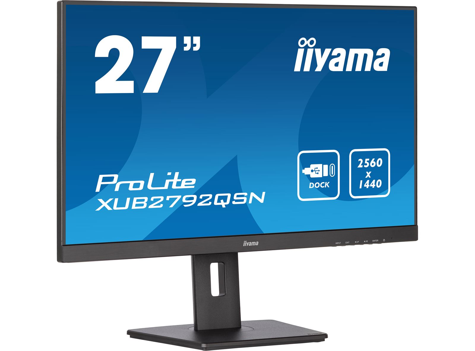 iiyama ProLite XUB2792QSN-B5 IPS with USB-C dock