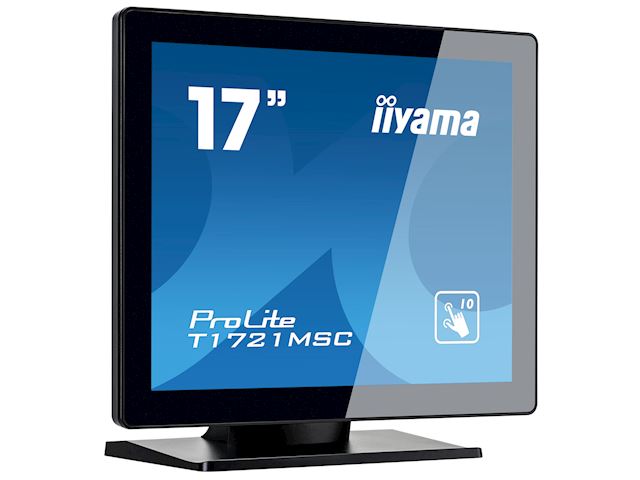 iiyama ProLite monitor T1721MSC-B1 17" Black, 5:4, Projective Capacitive 10pt touch, Bezel Free image 1