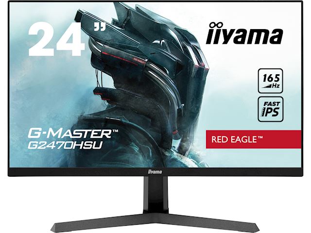 iiyama G-Master Red Eagle gaming monitor G2470HSU-B1 23.8", Full HD, 165Hz, 0.8ms, FreeSync, HDMI, Display Port, USB Hub image 0
