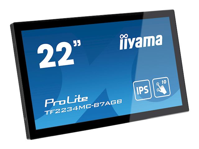 iiyama ProLite monitor TF2234MC-B7AGB 22", PCap touch through glass, 10pt touch, Anti-glare, HDMI, DP, 16:9, IPS, Scratch resistive, Anti-fingerprint coating image 5