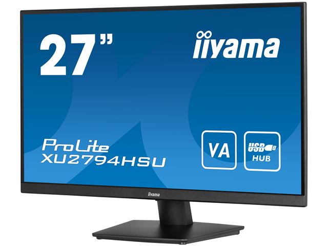 iiyama ProLite XU2794HSU-B1, 27" Ultra Slim, VA, HDMI, 3-side-borderless design monitor image 3