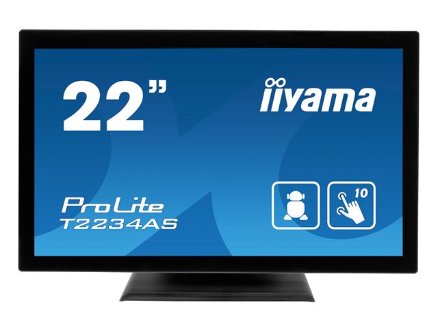 BOX OPENED iiyama ProLite monitor T2234AS-B1 22” PCAP 10pt touch screen with Android image 3