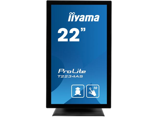 BOX OPENED iiyama ProLite monitor T2234AS-B1 22” PCAP 10pt touch screen with Android image 4