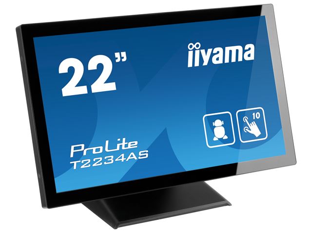 BOX OPENED iiyama ProLite monitor T2234AS-B1 22” PCAP 10pt touch screen with Android image 7