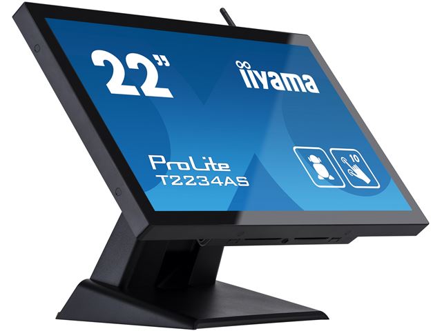 BOX OPENED iiyama ProLite monitor T2234AS-B1 22” PCAP 10pt touch screen with Android image 10