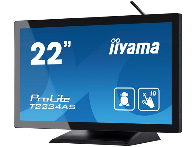 BOX OPENED iiyama ProLite monitor T2234AS-B1 22” PCAP 10pt touch screen with Android image 13