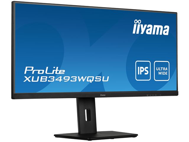 iiyama ProLite monitor XUB3493WQSU-B5 34" IPS ultra-wide screen with HDMI and Height Adjustment image 5