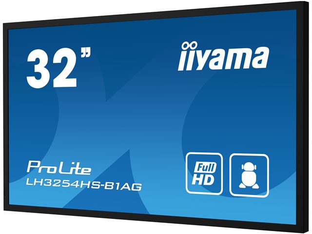 iiyama ProLite LH3254HS-B1AG 32", IPS, Full HD, 24/7 Hours Operation, HDMI, 10w Speakers, Landscape/Portrait, Android OS and FailOver image 6