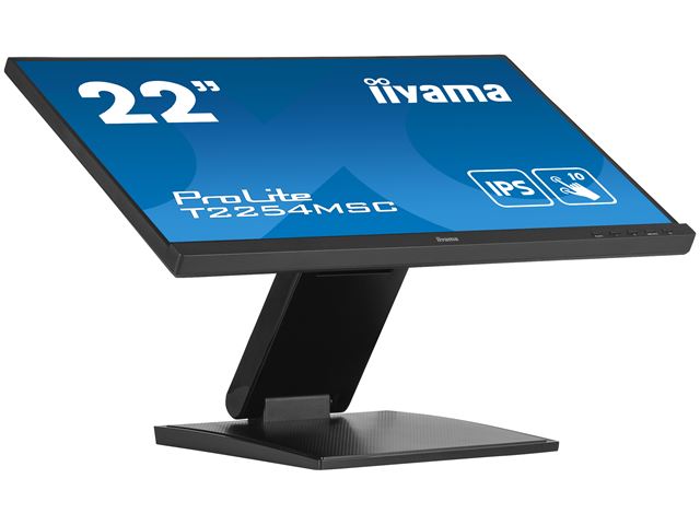 iiyama ProLite monitor T2254MSC-B1AG 22", Projective Capacitive 10pt touch, Anti-glare coating, IPS, Ultra thin bezel, HDMI image 10