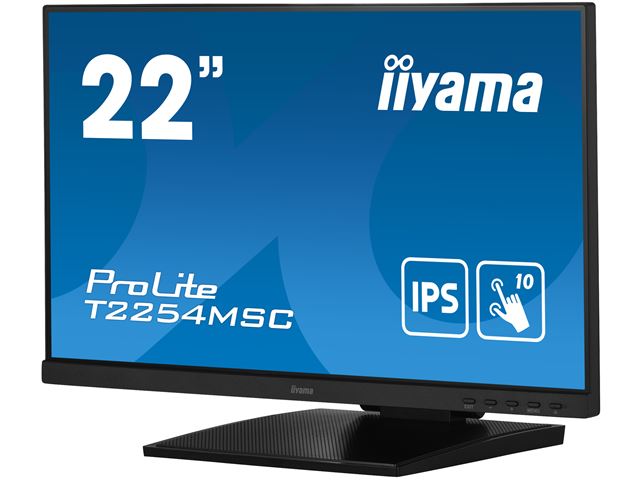 iiyama ProLite monitor T2254MSC-B1AG 22", Projective Capacitive 10pt touch, Anti-glare coating, IPS, Ultra thin bezel, HDMI image 12