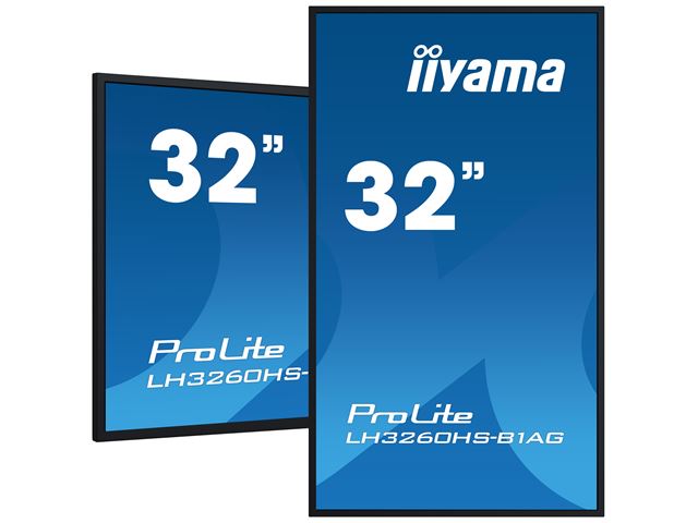 iiyama ProLite LH3260HS-B1AG 32", VA, Full HD, 24/7 Hours Operation, HDMI x 3,  Landscape/Portrait, Android OS and FailOver image 4