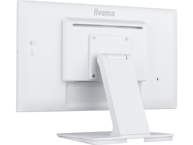 iiyama ProLite monitor T2252MSC-W2  22" White, IPS, Projective Capacitive 10pt touch, HDMI, Display Port, Edge-to-Edge glass design, anti fingerprint coating image 10