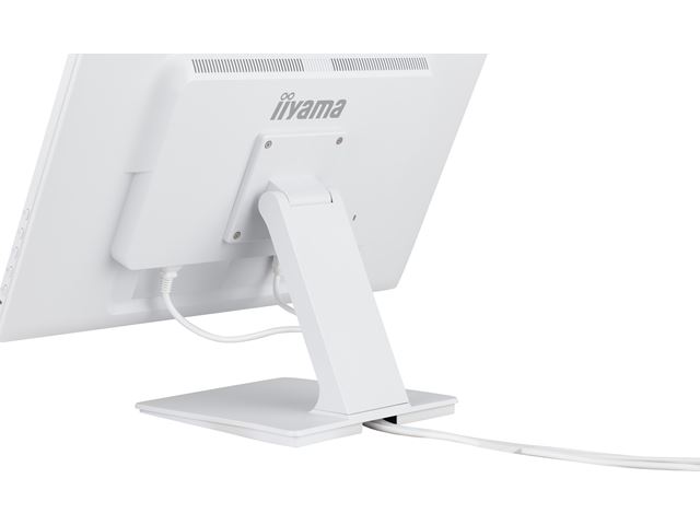 iiyama ProLite monitor T2452MSC-W1 24" White, IPS, Projective Capacitive 10pt touch, HDMI, Display Port, edge-to-edge glass, anti fingerprint coating image 15