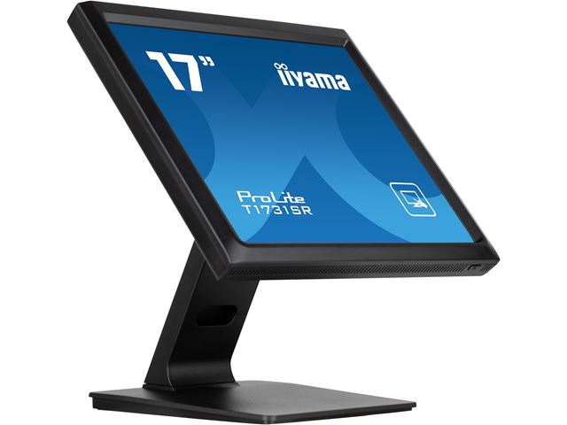 iiyama ProLite monitor T1731SR-B1S 17" Black, 5:4, Resistive single touch, HDMI, Display Port, IP54 rated image 6