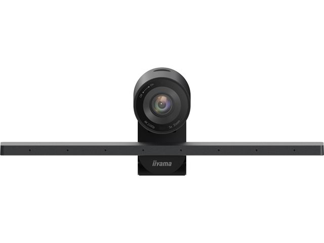 iiyama UC-CAM10PRO-MA1 Professional 4K Webcam with 8 mic array, Auto Framing and Speaker Tracking image 0