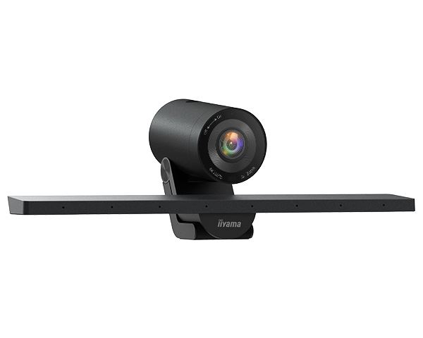 iiyama UC-CAM10PRO-MA1 Professional 4K Webcam with 8 mic array, Auto Framing and Speaker Tracking image 3
