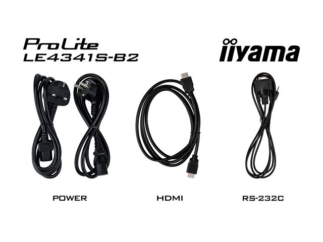 iiyama ProLite monitor LE4341S-B2 43", IPS, 18/7 Hours Operation, LAN Control, Media playback, glossy finish image 13