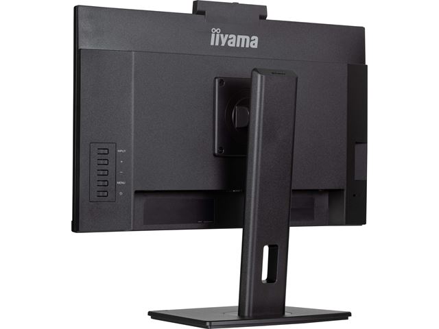 iiyama ProLite monitor XUB2490HSUH-B1 24" IPS, built-in Windows Hello camera and microphone, Height Adjustable, 3-side borderless design image 12