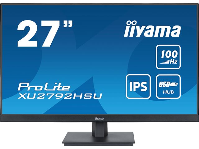 iiyama ProLite XU2792HSU-B6, Ultra Slim, IPS, HDMI, 100Hz refresh rate, Edge to edge design monitor image 0