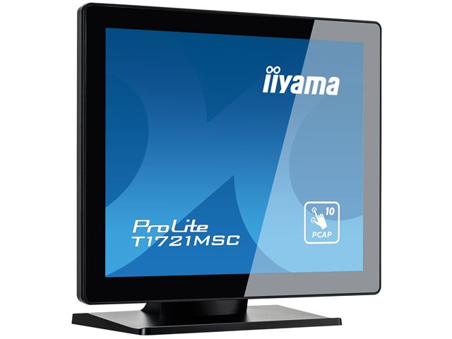 iiyama ProLite monitor T1721MSC-B2 17" Black, 5:4, Projective Capacitive 10pt touch, Bezel Free, edge to edge glass image 12
