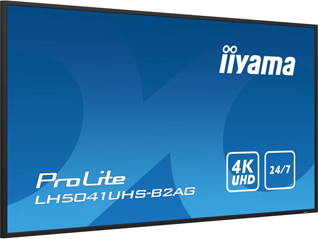 iiyama ProLite monitor LH5041UHS-B2AG 50", VA, 4K UHD, 24/7 Hours Operation, Portrait/Landscape, 10w Speakers, Built in media player, Anti-Glare image 5