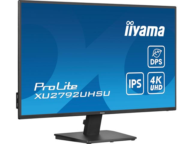 iiyama ProLite monitor XU2792UHSU-B6 27", IPS, 4k, HDMI, DisplayPort, USB Hub, PIP, PBP, Dynamic Power Saving (DPS) image 2