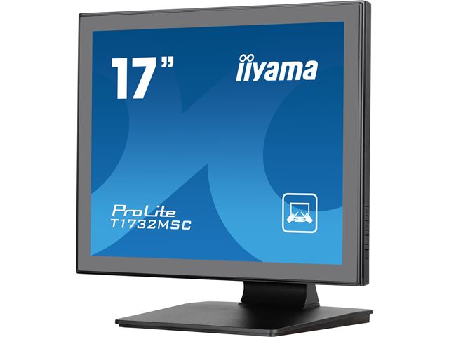 iiyama ProLite monitor T1732MSC-B1S 17" Black, 5:4, Projective Capacitive 10pt touch, IP54, Scratch resistance image 7