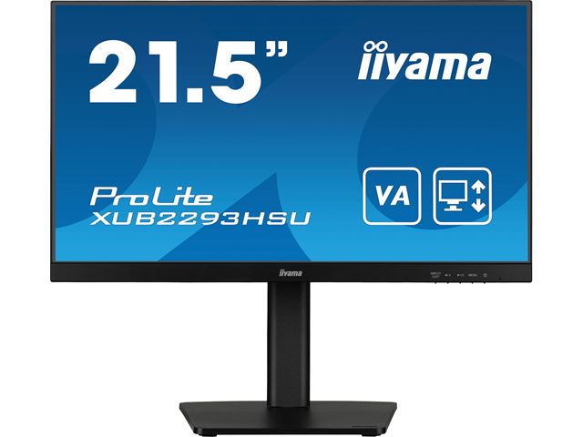 iiyama ProLite XUB2793QSU-B7 monitor, Height Adjustable, 3-side borderless, IPS, WQHD res, 100hz, HDMI, DisplayPort, Flicker free and Blue light reducer, 100 hz, USB hub image 13