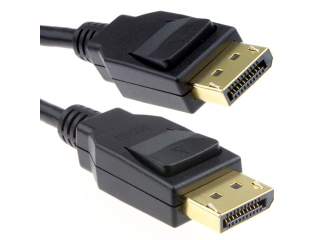 CDLDP8K-01MK DisplayPort cable v1.4 HBR3 8K 60Hz 4K 120Hz MST 32.4G HDR Gold 1m image 0