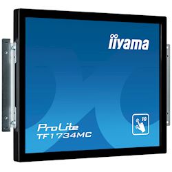 iiyama ProLite TF1734MC-B7X 17", Projective Capacitive 10pt touch, Glass overlay, Open frame, Scratch resistant, Anti-fingerprint coating, Water and dust resistant thumbnail 3