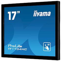iiyama ProLite TF1734MC-B7X 17", Projective Capacitive 10pt touch, Glass overlay, Open frame, Scratch resistant, Anti-fingerprint coating, Water and dust resistant thumbnail 12
