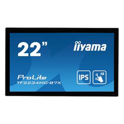 iiyama ProLite monitor TF2234MC-B7X 22", PCap touch through glass, 10pt touch, HDMI, DP, 16:9, IPS, Scratch resistive, Anti-fingerprint coating