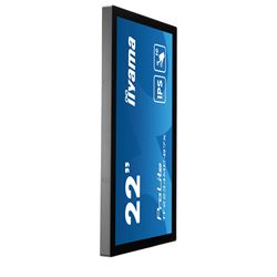 iiyama ProLite monitor TF2234MC-B7X 22", PCap touch through glass, 10pt touch, HDMI, DP, 16:9, IPS, Scratch resistive, Anti-fingerprint coating thumbnail 4