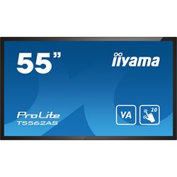 iiyama ProLite monitor T5562AS-B1 55", P-Cap 20pt Touch, 4K, VA panel Touch Screen with Android OS thumbnail 1