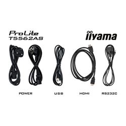 iiyama ProLite monitor T5562AS-B1 55", P-Cap 20pt Touch, 4K, VA panel Touch Screen with Android OS thumbnail 14