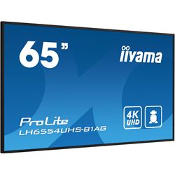 iiyama Prolite monitor LH6554UHS-B1AG 65" IPS panel, 4K UHD, 24/7, AntiGlare, Landscape/Portrait with Android OS, FailOver and Intel® SDM slot thumbnail 2