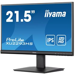 iiyama ProLite monitor XU2293HS-B5 22" IPS, 3-side borderless, Full HD, HDMI thumbnail 3