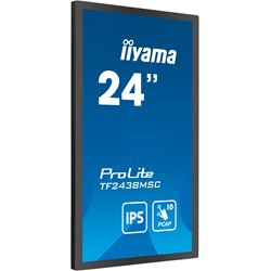 iiyama ProLite monitor TF2438MSC-B1 24", Optical bonded PCap, edge to edge glass, 10pt touch, Anti-glare, HDMI, DP, IPS, Scratch resistive, Anti-fingerprint coating thumbnail 4