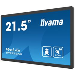 iiyama ProLite TW2223AS-B1, 22” Full HD PCAP 10pt touch screen with Android and edge-to-edge glass design thumbnail 4