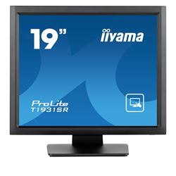 iiyama ProLite monitor T1931SR-B1S 19" Black, 5:4, Resistive single touch, HDMI, Display Port, IP54 rated thumbnail 0