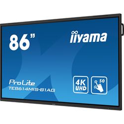 iiyama ProLite monitor TE8614MIS-B1AG 86", 4k UHD, Infrared 50pt touch, Anti-glare coating, VA, HDMI, features Note, Browser & Cloud Drive, iiWare 11 thumbnail 3