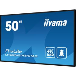 iiyama Prolite monitor LH5054UHS-B1AG 50" Digital Signage, VA panel, Slim Bezel, Anti-Glare, 4K UHD, 24/7, Landscape/Portrait, with Intel® SDM slot thumbnail 6