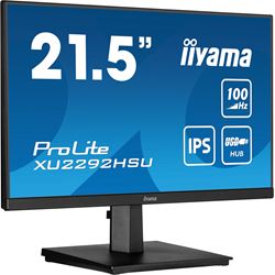 Iiyama ProLite monitor XU2292HSU-B6 22" IPS, Full HD, Ultra Slim Bezel, HDMI, 100Hz refresh rate thumbnail 1
