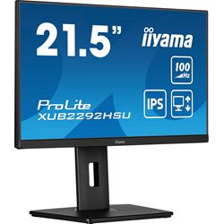 iiyama ProLite monitor XUB2292HSU-B6 22" IPS, Height adjustable, HDMI, 100Hz refresh rate thumbnail 2