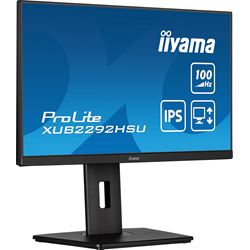 iiyama ProLite monitor XUB2292HSU-B6 22" IPS, Height adjustable, HDMI, 100Hz refresh rate thumbnail 3