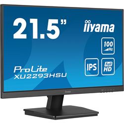iiyama ProLite monitor XU2293HSU-B6 22" IPS, 3-side borderless, Full HD, HDMI, 100hz refresh rate, USB Hub thumbnail 1