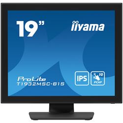 iiyama ProLite monitor T1932MSC-B1S 19", Projective Capacitive 10pt touch, IPS, Scratch resistant, Edge to edge glass, 5:4, HDMI, DisplayPort, Water and dust protection thumbnail 0