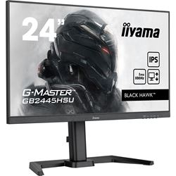 iiyama G-Master Black Hawk gaming monitor GB2445HSU-B1 24" Height Adjustable, Black, IPS, 100Hz, 1ms, FreeSync, HDMI, Display Port, USB Hub thumbnail 1