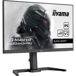 iiyama G-Master Black Hawk gaming monitor GB2445HSU-B1 24" Height Adjustable, Black, IPS, 100Hz, 1ms, FreeSync, HDMI, Display Port, USB Hub thumbnail 2
