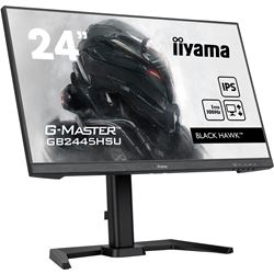 iiyama G-Master Black Hawk gaming monitor GB2445HSU-B1 24" Height Adjustable, Black, IPS, 100Hz, 1ms, FreeSync, HDMI, Display Port, USB Hub thumbnail 3